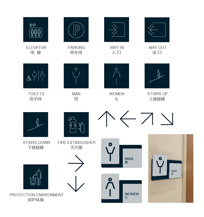 高順雲(yún)港新能科技園  導示系統(tǒng)設計   導示設計